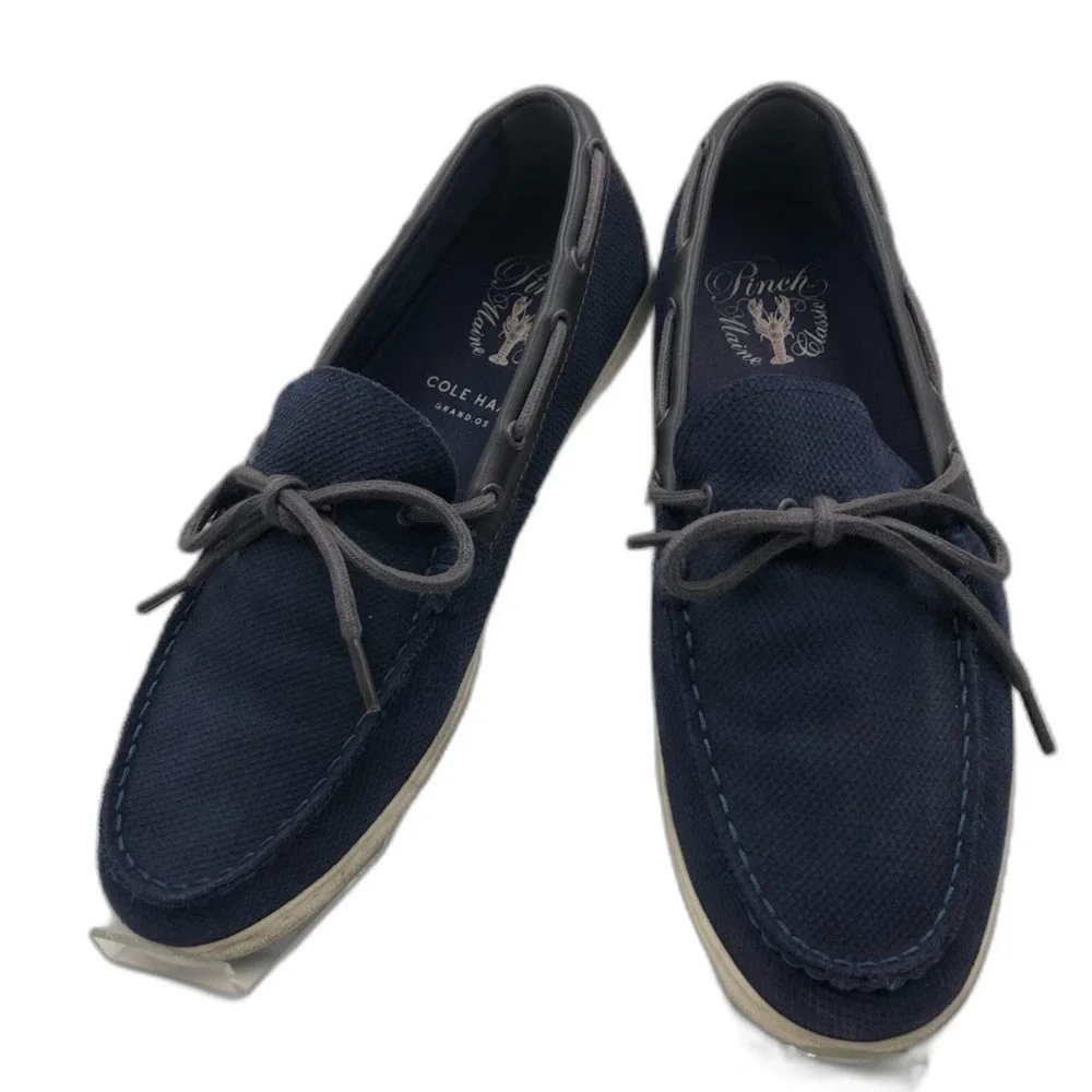 Cole Haan Men's Blue Loafers Slip On Shoes Pinch Maine Classic 10.5M Preppy